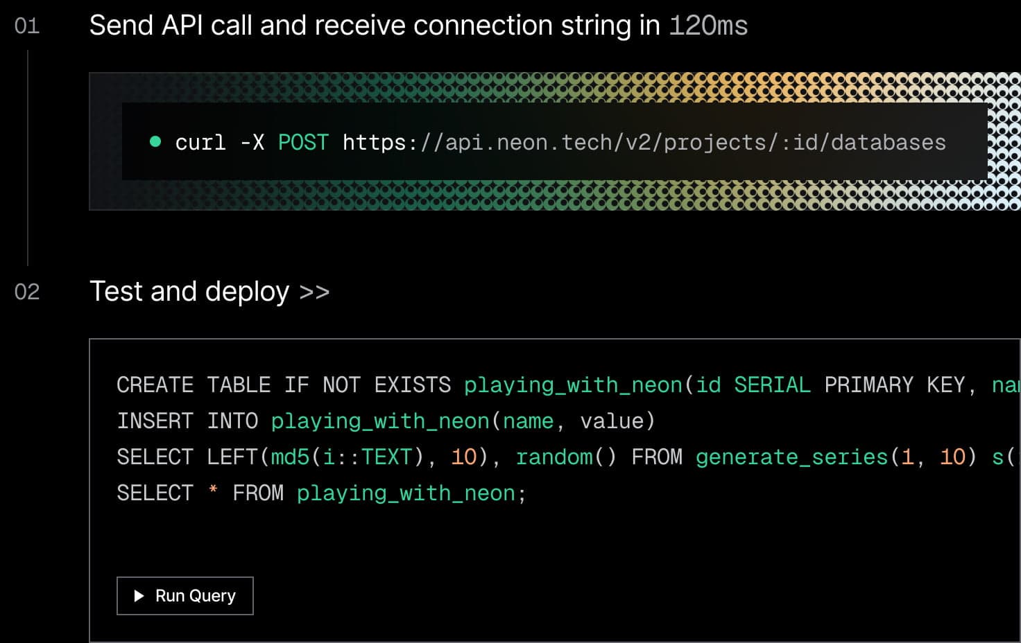 Manage your fleet via API.